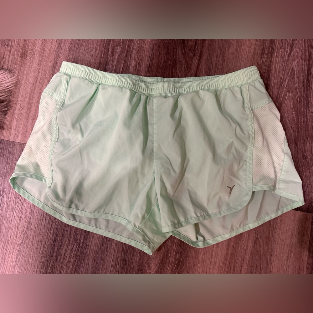 Old Navy Mint Green Athletic Shorts
